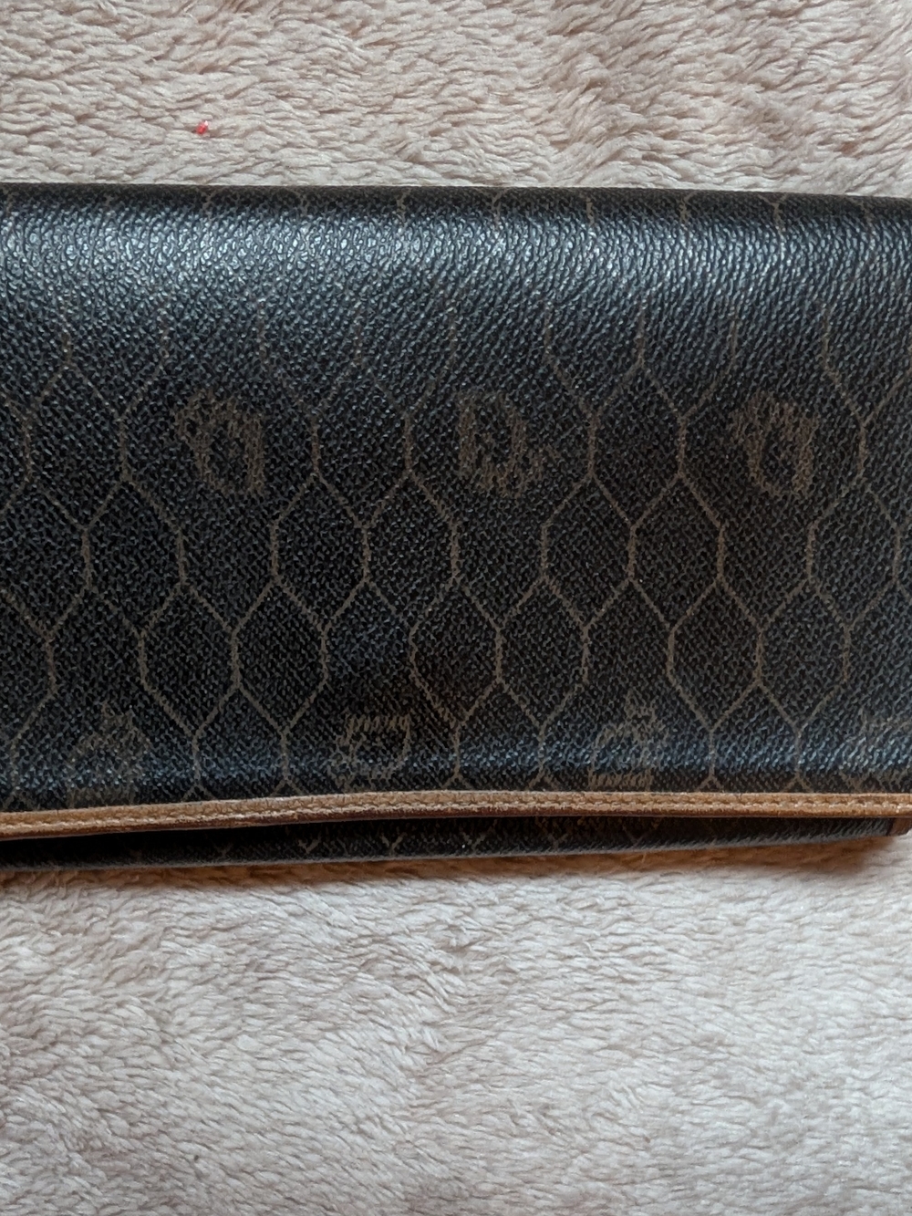 Classic Black Patterned Women’s Wallet